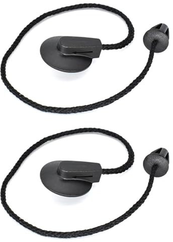 2X for FORD for FOCUS 3 for hatchback MK3 2012-2018 Bandeja for estante de paquete del maletero trasero Cubierta interior de lona Clips de correa de elevación