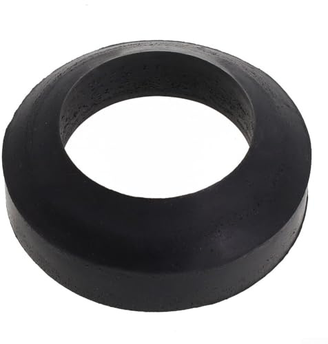 Conical Rubber Donut Washer Seal for Toilet Cistern Pan, Soft 55mm Cone Shaped Gasket Ring to Fit Between Pan and Cistern for Home Bathroom Plumbing Installation Repair