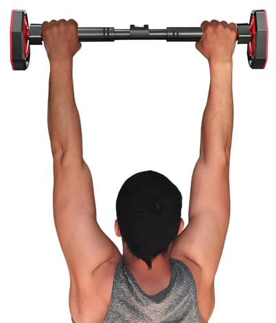 Klimmzugstangen für Tür | Fitnessgeräte zu Hause | Ergonomische Klimmzugstange für Tür für Fitnessstudio, Zuhause, Outdoor, Fitness