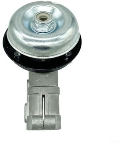 Jotekonoby Metall Rasenmäher Arbeitskopf 28 Rohr 9 Loch Ersatzteil für Elektrowerkzeug 74mm Schneidkomponente Silber Gartenwerkzeug Zubehör