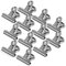 Matana - Confezione da 12 Pezzi Clip Magnetiche Extra Forte Multiuso, Pinze Multiuso in Metallo - Solido da Contenere 30 Fogli A4 Insieme