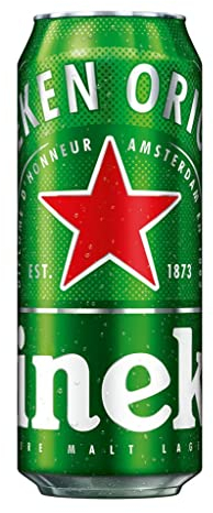 Heineken Lager Bier (Pack 24 Dosen x 500ml) | VERKAUFT VON AMZ_store | bier geschenk, biere der welt, bier set, budweiser bier, geschenk set, geschenke für männer