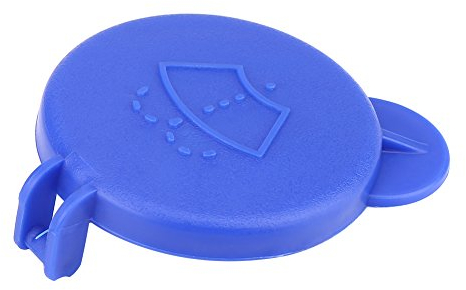 Qiilu Scheibenwaschbehälterdeckel für MK6 2001-2008, Blau, Kunststoff, Schnappverschluss, OEM-Nummer 1488251, Auto-Tankdeckel