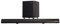 Nanoxia 2.1 Soundbar (4 x banda larga e 2 x tweeter) e subwoofer wireless da 8 per console, TV, PC, film e musica -NXSB21WSW – Bluetooth, ottico, USB, stereo, co-assiale,