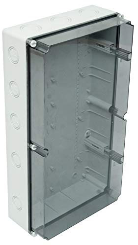 TP electric Industriegehäuse/Verteilerkasten/Leergehäuse IP67 (300 x 540 x 150 mm, mit Transparentdeckel)