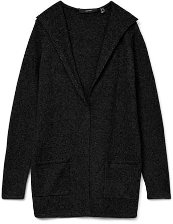 VERO MODA Knitted Cardigan VMDOFFY Knit Cardigan Black S Black S