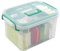 Callyne Set of 1 Clear Storage Box Container, Family First Aid Box Medicine Box Organizer