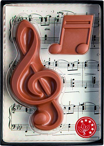 Musik Notenschlüssel aus Schokolade