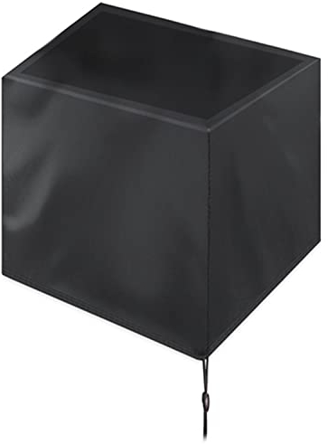 Abdeckung für Gartenmöbel 90x90x90cm, Multi-Größe Wasserdicht Abdeckhaube für Gartenmöbel Rechteckige Sitzgarnituren Regenschutz und Staubfest Anti-UV Schwerlast - Oxford Gewebe schwarz (90x90x90cm)