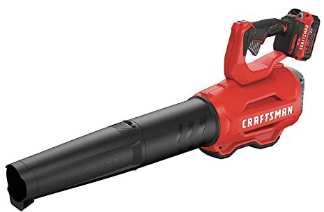 CRAFTSMAN 20V MAX Cordless Leaf Blower, Battery & Charger Included (CMCBL720M1)