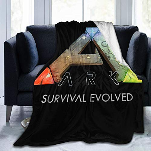 Hdadwy ARK Survival Evolved Wurfdecken Mikrofleece Bequeme Bettwäsche Decken Superweiche Plüschbettwäsche 60x50