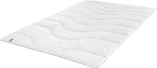 Irisette Leichtsteppbett Maila Textilfaser Weiss Größe 135x200 cm