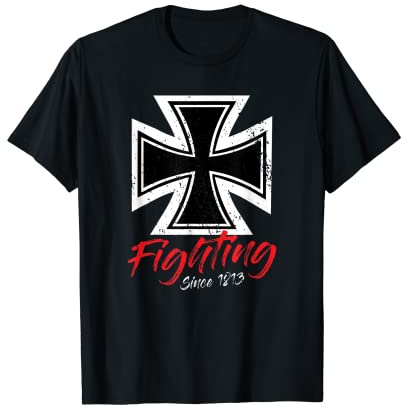 Guerrero alemán de la Cruz de Hierro y la Fuerza Camiseta