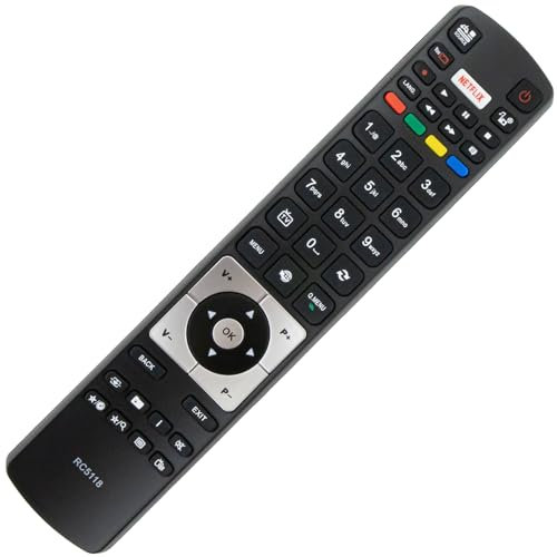 Ersatz-Fernbedienung passend für Telefunken RC5118