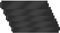 YRHome Rasenkante Metall 20m x 15cm Verzinkt Beetumrandung Mähkante Beeteinfassung Mähkante Palisade Beetbegrenzung Rasenbleche Gartenbeet 20 Stücke - Länge 100cm Höhe 15cm, Schwarz