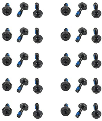 ChenGong - Screws 30PCS 10 Sets Battery Screws Y1 Tri-Point 922-9321 Replacement Compatible with MacBook 13 A1342, MacBook Pro 15 A1286, 17 A1297 2009 2010 2011 2012 (10)