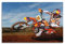 ZONDER Extreme Motorräder Sport Poster für KTM Rennauto Motorrad Poster Dekorative Malerei Leinwand Wand und Kunstbild Druck Moderne Familie Schlafzimmer Dekor 30 x 45 cm