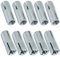 AERZETIX - C67620 - Lot de 10 Chevilles d'ancrage à expansion Ø10x30mm pour boulon/vis M8 - cheville à frapper - perçage béton brique pierre fixation maçonnerie - en acier