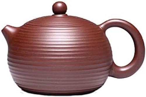 Bouilloire À Thé, Théière Chinoise Zisha, Théière Kungfu, Service À Thé Fait À La Main, Théière Ronde Violette 265ml