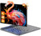 Zyphionix 8 Zoll 2 in 1 Mini-Laptop-Computer Ganzmetall-Touchscreen Windows 11 Notebook-PC, N100 der 12. Generation, 12G DDR5, WiFi 6, Bluetooth 5.2, G-Sensor, 2MP Web, RJ45 (Grau, 12+256G)