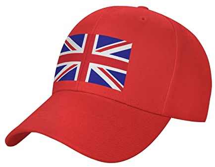 Generic Baseball Cap Union Jack-Flagge des Vereinigten Königreichs Schwarz Trucker Hut Unisex Baseballkappe Verstellbare Golf Caps Für Außenbereich Outdoor Reisen