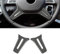 Auto Interior Sticker aus Carbonfaser, Accessoires Tuning für Mercedes-Benz C-Klasse 2007-2014 W204 (Lenkrad-C)