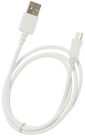 iTechCover USB Cable Charging Cord/Charger Power Lead Wire Compatible with Philips SA4VBE08KF/37 GoGEAR Vibe MP3 Player / (1m / 3.3ft) / White