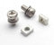 2 Set Universal Motorrad Roller ATV Dirt Bike Batterieklemme Mutter und Bolzen Schrauben M5 x 10 mm M6 x 12 mm 4Ah 5Ah 6Ah 7Ah (M5x10mm)