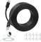 Cavo di Ricarica USB a USB C per Telecamera di Sicurezza, 10M Cavo Extra Lungo di Prolunga di Alimentazione Cavo USB Type-C per Mi Camera 2K Magnetic Mount, Mi Wireless Outdoor Security Camera 1080p