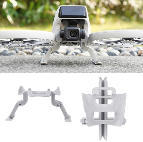 LICHIFIT Faltbares Landegetriebe für DJI FLIP Drohne, erweiterte Beine, höhenverstellbarer Ständer, Schlittenstil, höhenverstellbare Halterung, Kickstand