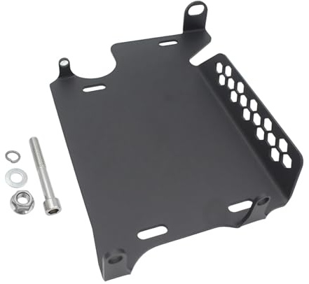 MotiveTech Unterbodenschutz, Fahrgestellschutz, Schwarze Abdeckung, Unterer Motorschutz für 368E G368, Motorradzubehör