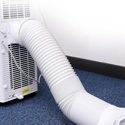 QSPNVFB Tragbarer Klimaanlagen-Abluftschlauch Verlängerung Lüftungsschlauch Ø130 150 155mm Mobile Klimaanlage Flexschlauch Für Trockner Abzugshaube(L 3.0m(10ft),Dia 150mm(5.9))