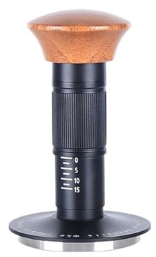 Espresso Force Tamper Mit Sound-Feedback, 4 Federbelastete Kaffeepulver-Hammerwerkzeuge Mit Automatischer Freigabe(53mm)