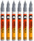 Molotow One4All 127HS Acryl Marker (2,0 mm Strichstärke, hochdeckend und permanent, UV-beständig, für fast alle Untergründe) 6 Stück Farbe 203 kühles grau pastell