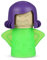 Angry Mama Nettoyeur à micro-ondes à action rapide pour four à vapeur Outil de cuisine Nettoie facilement le cru en quelques minutes (violet vert)