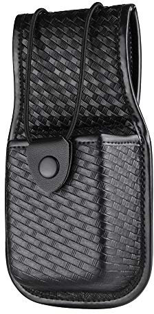 ROCOTACTICAL Universal Radio Holder, Basketweave Radio Pouch for Duty Belt