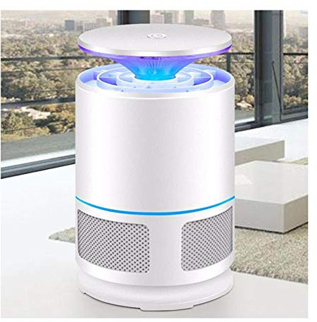 Trappola per zanzare, USB Trappola insetto alimentato da USB, Anti-insetto LED Luce UV Lampada anti-zanzara Efficace e intelligente Zanzara Catcher Campeggio interno ed esterno Zanzara Trap Controllo