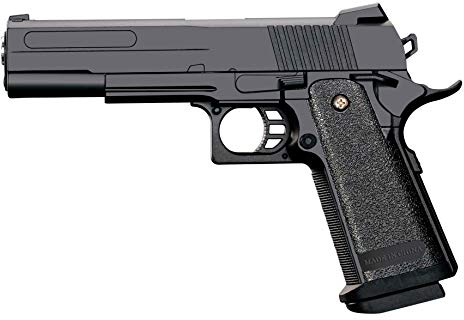 Pistola Softair Full Metal Rayline RV306 (Pressione Manuale della Molla), Replica in Scala 1: 1, Lunghezza: 23 cm, Peso: 400 g (Meno di 0,5 Joule - da 14 Anni)