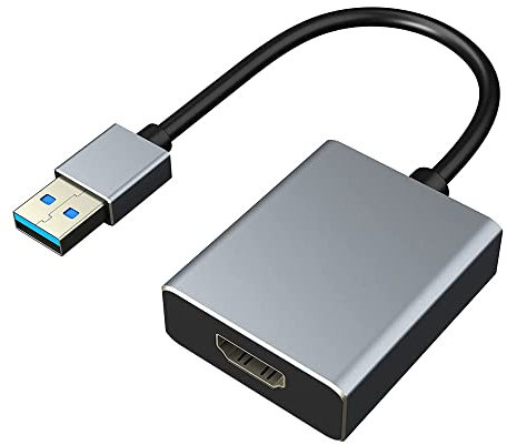 USB to VGA Adapter,USB 3.0/2.0 to VGA Adapter Multi-Display Video Converter- PC Laptop Windows 7/8/8.1/10,Desktop, Laptop, PC, Monitor, Projector, HDTV, Chromebook