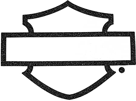 Harley-Davidson Aufkleber Textured B&S