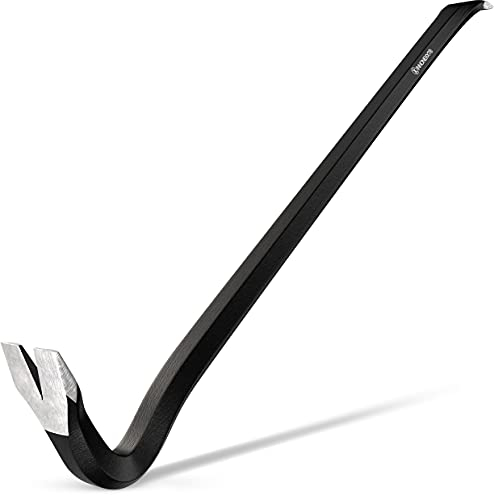 INNONEXXT Pied à biche de qualité supérieure | 600 x 18 mm | En acier spécial | Pour clous, fentes de clous, pied de biche | Grattoir à burin, pied de biche | Effet de levier optimal