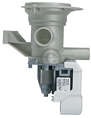 Pompa di scarico compatibile con WHIRLPOOL 481073071153 Askoll con testa della pompa e filtro per lavatrice Caricamento dall'alto