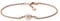 Emporio Armani Armband Für Frauen, Innenlänge: 16Cm+ 2Cm Verstellbare Kette Größe Perle: 9-10mm Rose Gold Sterling Silber Armband, EG3533221
