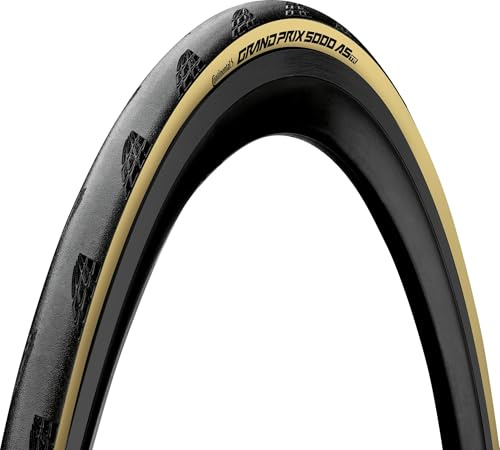Continental - Continental 28-622 Grand Prix 5000 All Season (700 x 28C) Black/Cream Foldable Skin Tire - 1 Piece