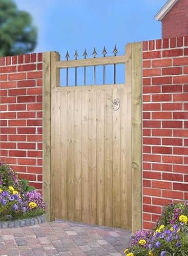 Hampton Wooden Tall Single Gate 900 mm