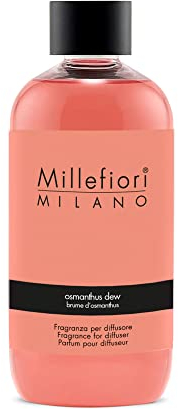 Millefiori Milano Osmanthus Dew Aroma-Diffusor-Nachfüller 250 ml Rosa Kunststoff