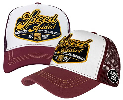 RACING KULT Trucker Cap Speed Addict mit Stick Unisex