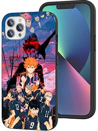 WANGQINHAI Kompatibel mit iPhone 15 Pro Max Hülle, Anime Cool Manga TPU Fallschutz Stoßdämpfend Kratzfeste Handyhülle Cover (Anime-Haikyuu-Comic-1)