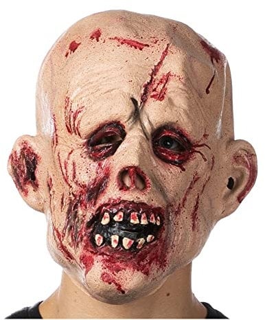 Stylex Zombie Mask Realistic Halloween Creepy Latex Mask for Kids Adult Cosplay Costume Scary Mask Props