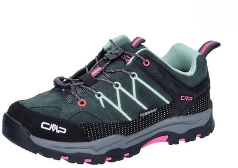 CMP Kids Rigel Low Trekking Shoes Wp Unisex Kinder Trekking-Schuhe, Lake Gloss, 38 EU